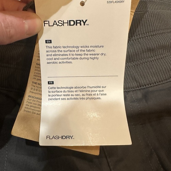 The North Face Womens Aphro Motion Pant Asphalt Grey Size Large Gorpcore Hiking - Picture 4 of 8